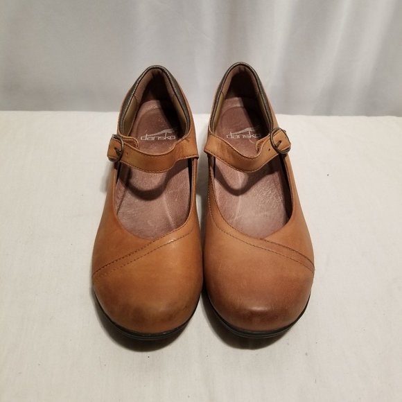 Dansko Shoes | Dansko Fawna Mary Jane Chestnut Burnished Leather | Poshmark